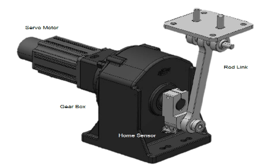 [P083922] 4DX ASSY ACTUATOR CENTER_HELICAL,HIGEN